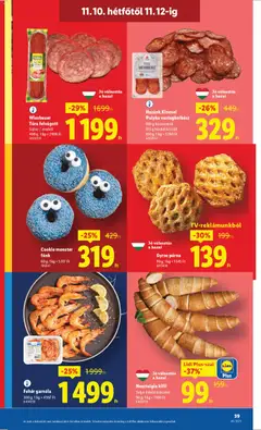 Nosztalgia kifli, Teljes kiőrlésű liszttel, 90 g - amely érvényes a következő dátumtól: 06.11.2025 | Oldal: 39