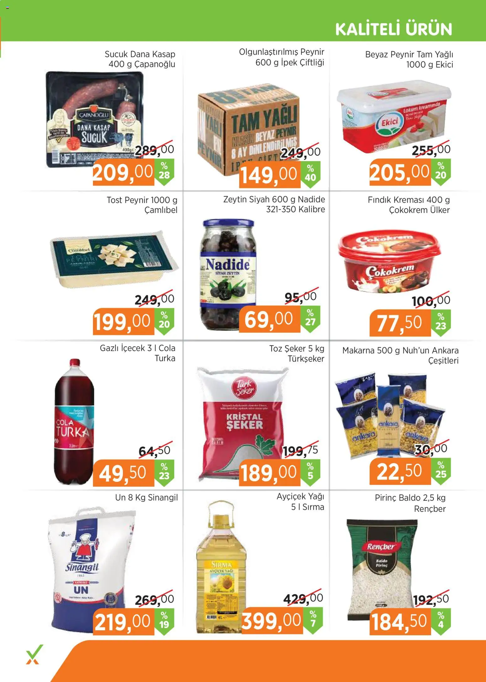 Hakmar Express - Açılış İndirimleri - 09.12.2025 tarihinden itibaren geçerlidir | Sayfa: 2 | Ürünler: Ekici, Zeytin, Toz şeker, Gazlı içecek