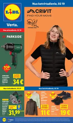LIDL leidinys galioja nuo 16.02.2026