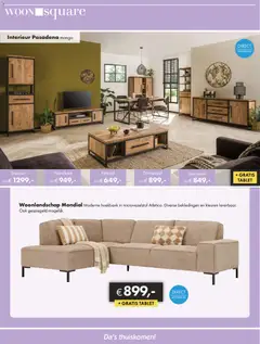 Woonsquare - Folder - Voorbeeld van een folder van Woonsquare, geldig van 15.12.2025 | Pagina: 5 | Producten: Tablet, Dressoir, Mango, Papier blanc