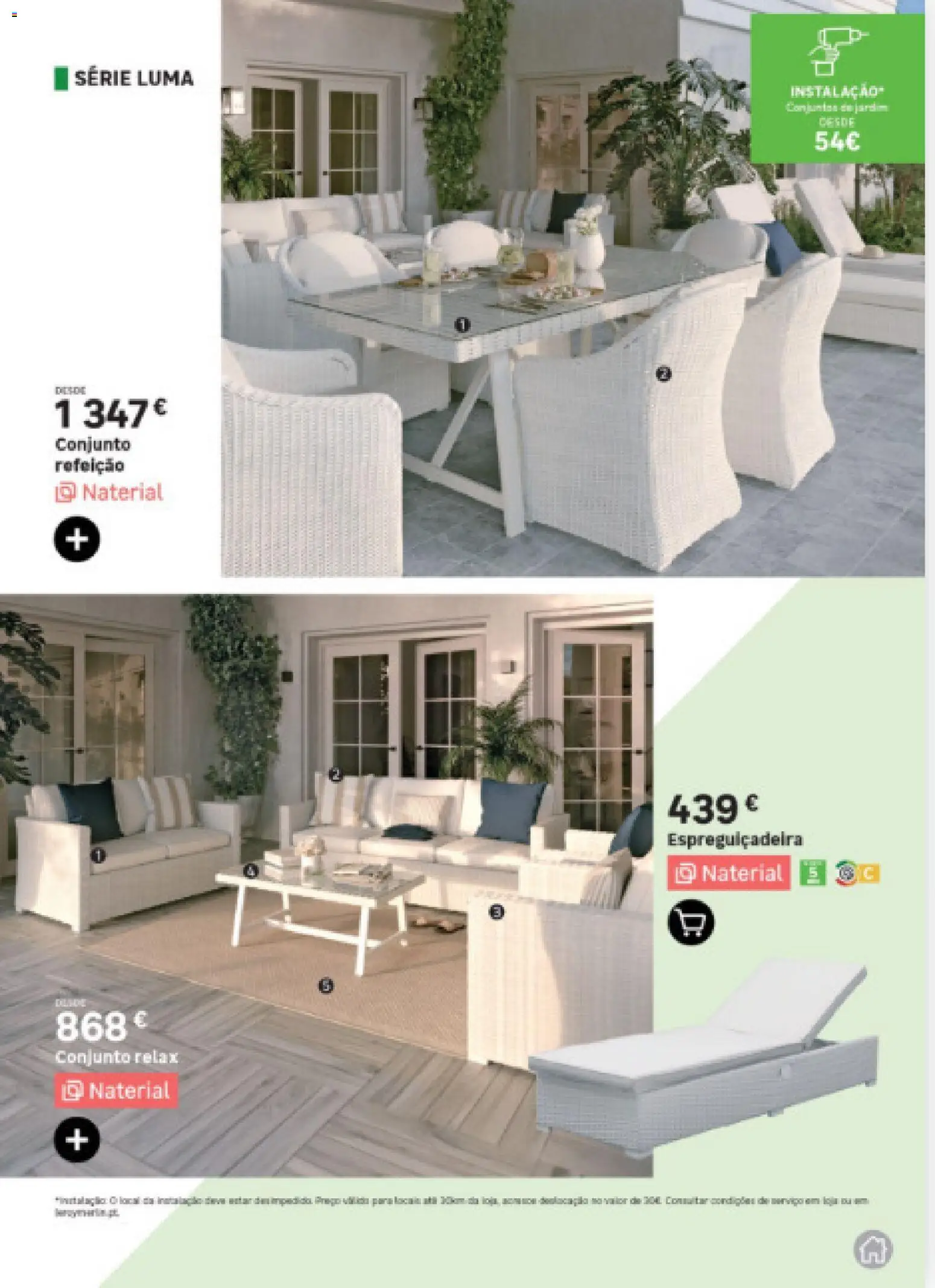 Leroy Merlin Arquipélago dos Açores │ válido de 12.03.2026 | Página: 21 | Produtos: Espreguiçadeira