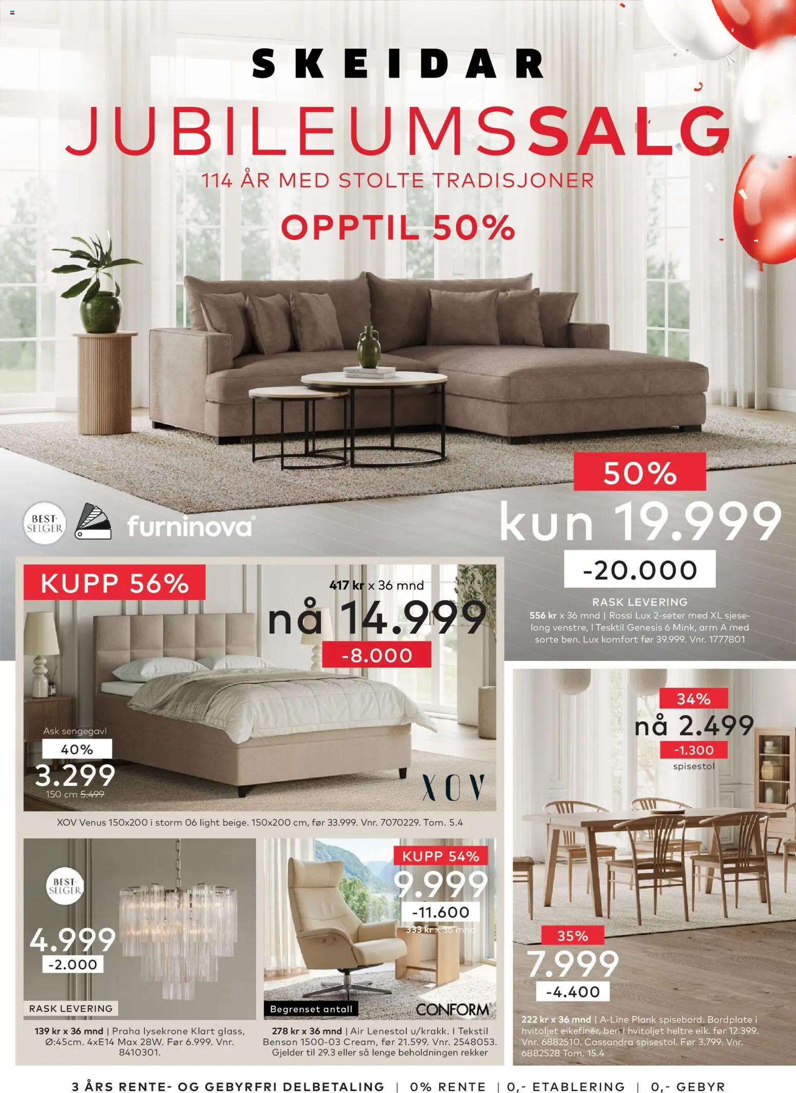 {H1} | Side: 1 | Produkter: Spisestol, Lenestol, Sengegavl