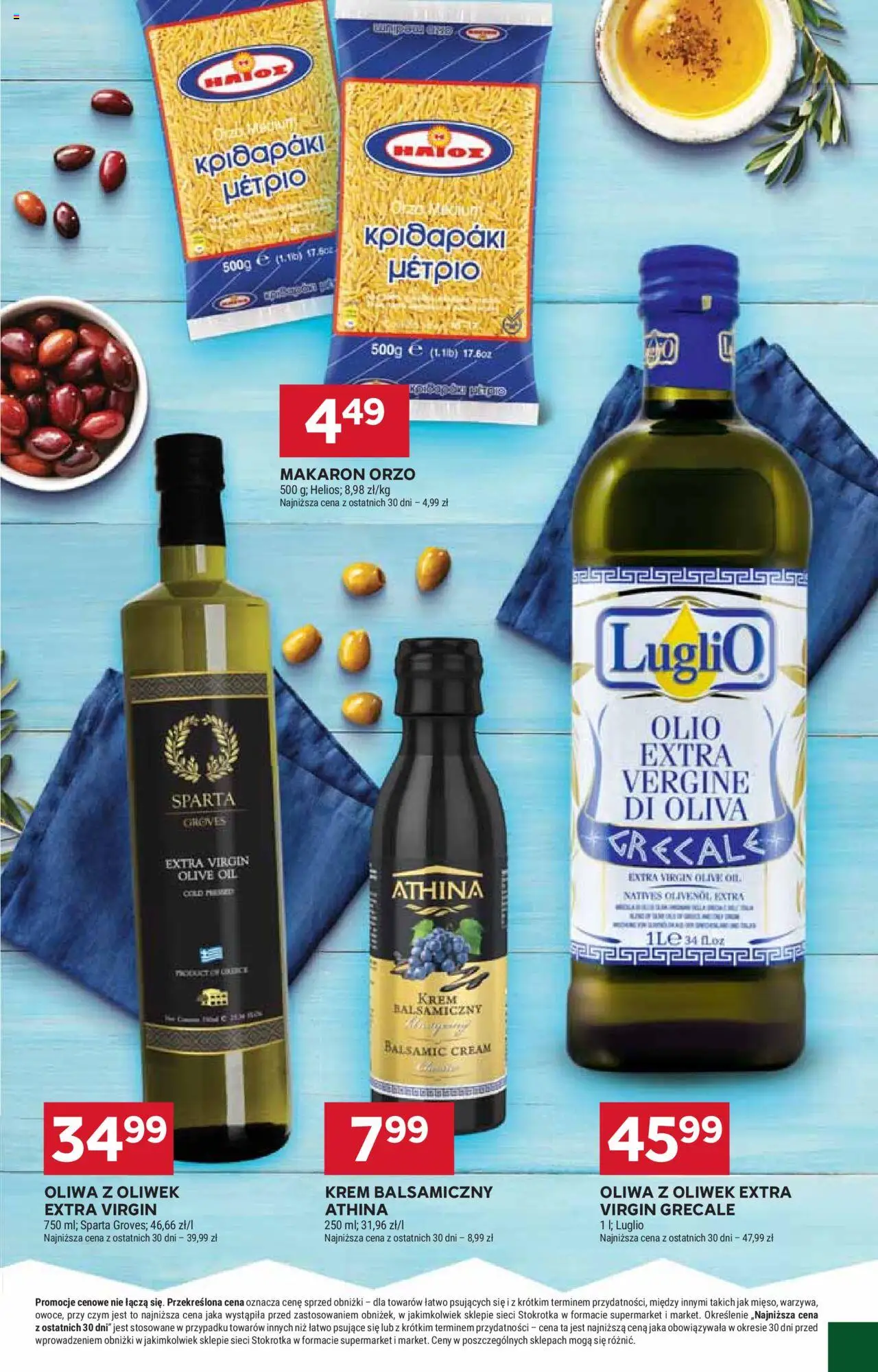 Stokrotka Gazetka od 29.05.2025 | Strona: 25 | Produkty: Oliwa z oliwek, Stokrotka, Makaron, Krem