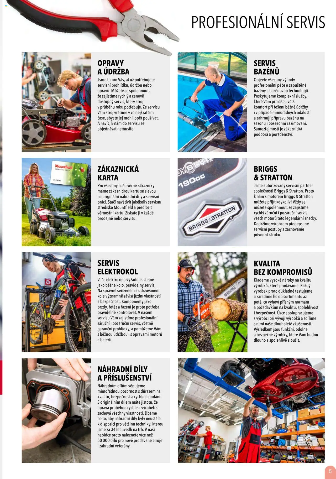 Mountfield katalog 2025 od 16.04.2025 | Strana: 5 | Produkty: Bazény, Elektrokolo
