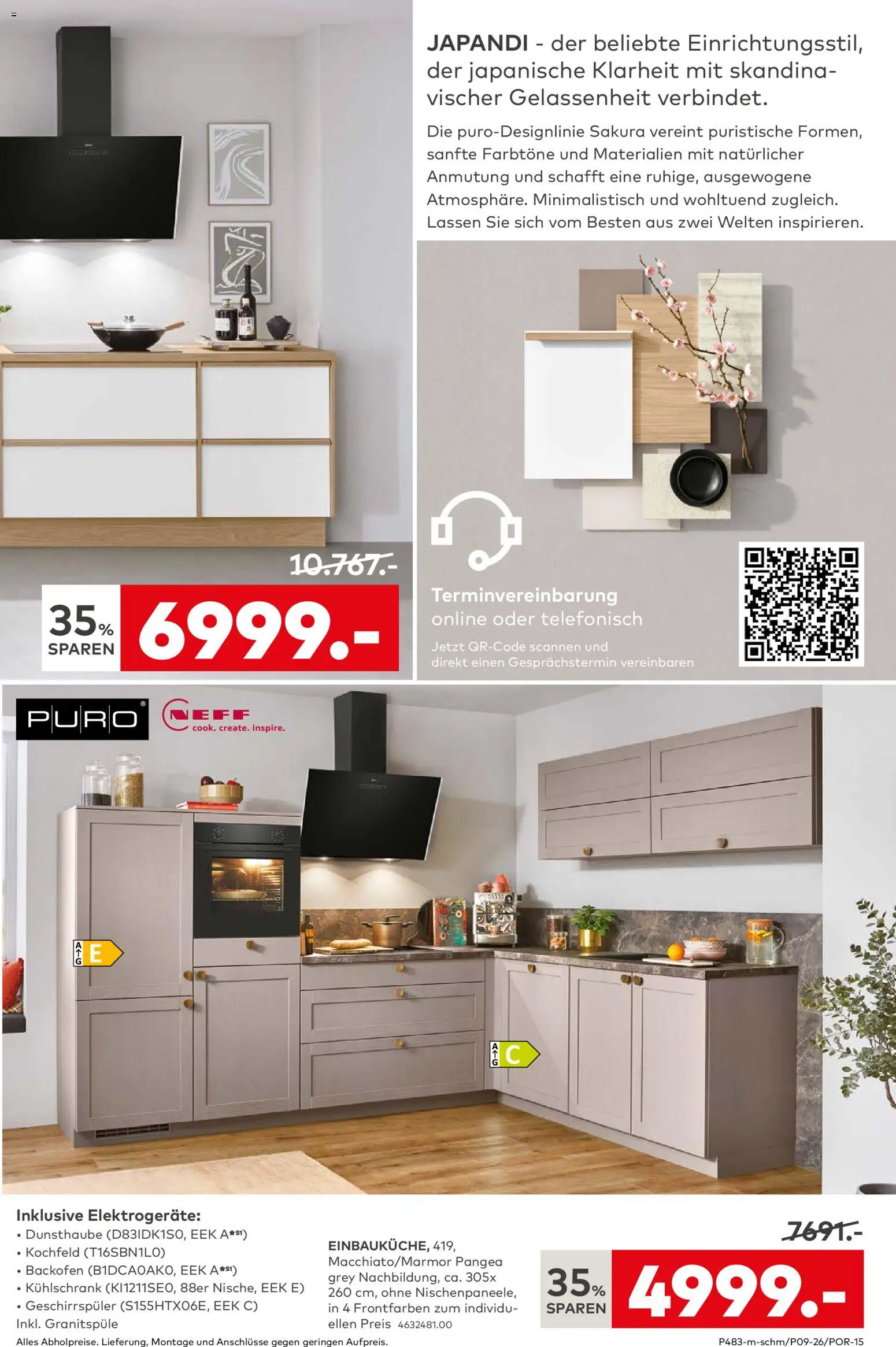 Porta! Küchentester gesucht: Jetzt Traumküche zum halben Preis und weitere Vorteile sichern - Bad Vilbel-Dortelweil – gültig ab 15.02.2026 | Seite: 7 | Produkte: Geschirrspüler, Kühlschrank, Kochfeld, Backofen