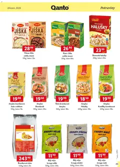 Náhled letáku Astur & Qanto leták - Velkoobchod 03/2026 od 01.03.2026 | Strana: 149 | Produkty: Knorr, Halušky, Těsto, Kroupy