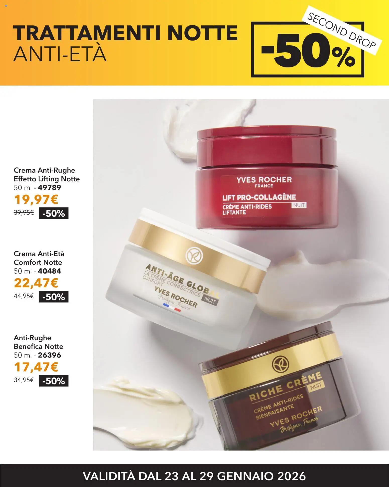 Volantino Yves Rocher del 20.01.2026 | Pagina: 4 | Prodotti: Crema