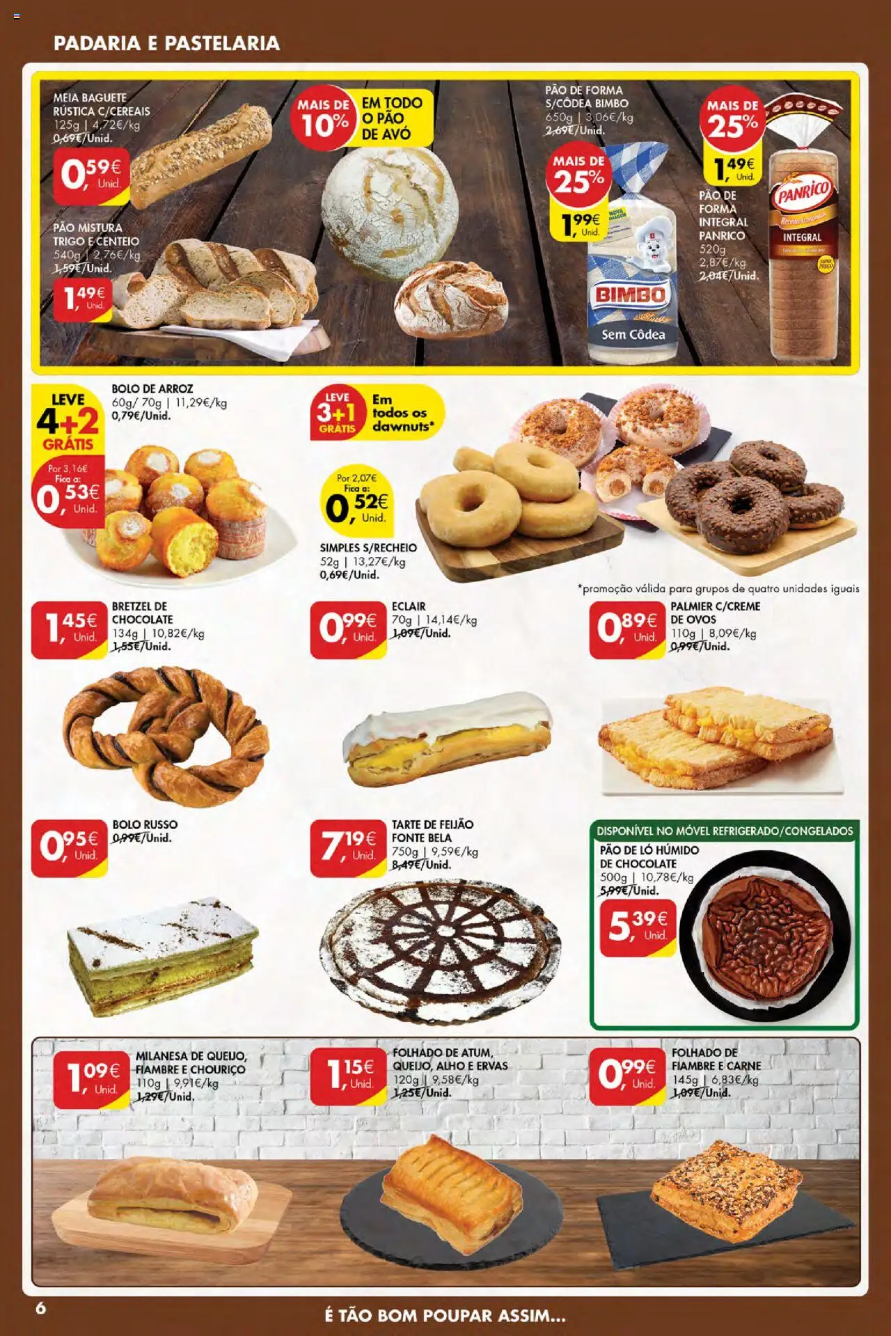 Pingo Doce Poupe Esta Semana Açores │ válido de 16.10.2025 | Página: 6 | Produtos: Padaria, Centeio, Pão, Arroz