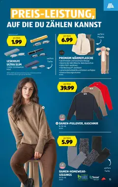 Aldi Aktionen ab 08.01.2026 gültig | Seite: 16 | Produkte: Leggings