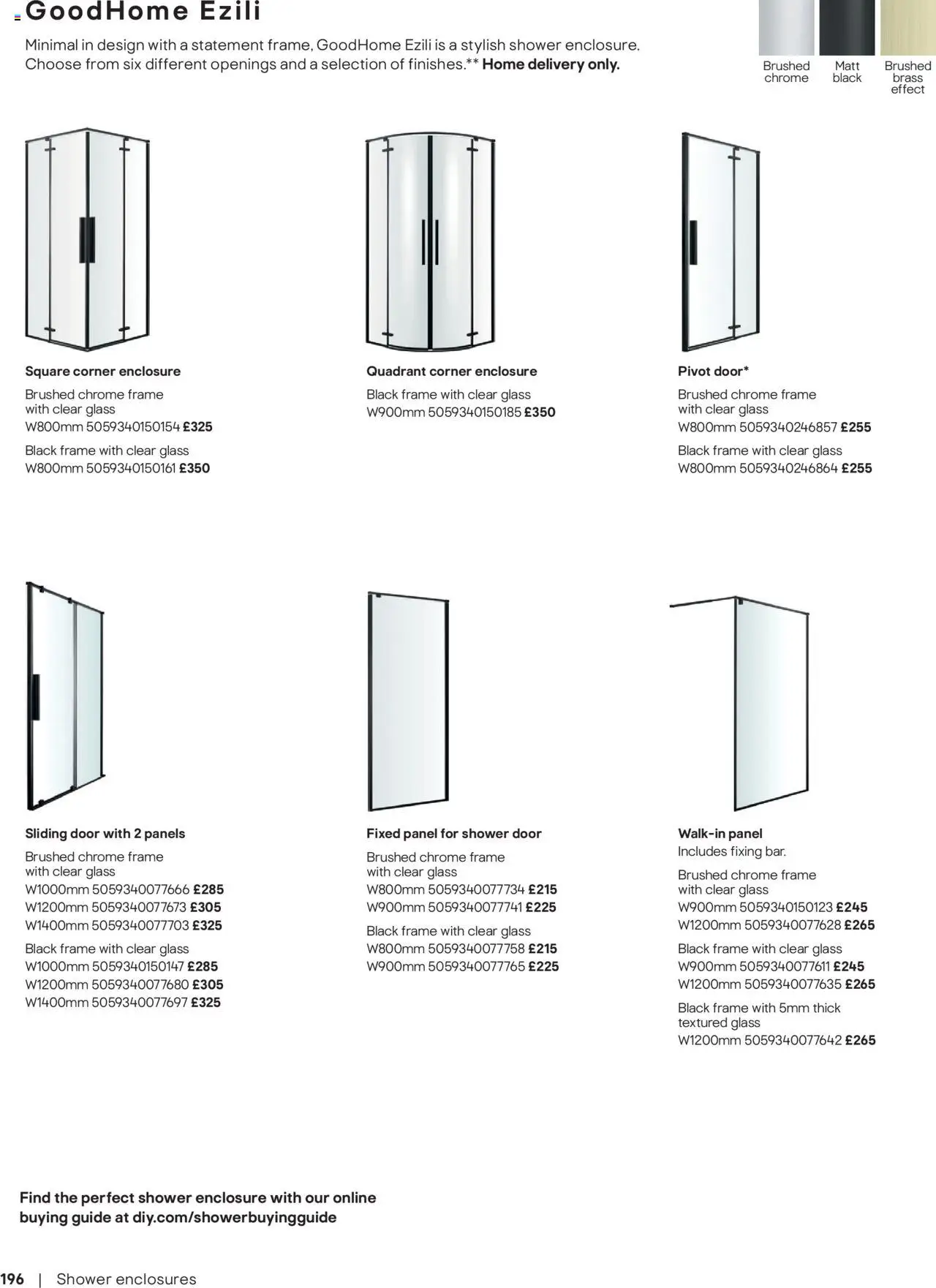  | Page: 196 | Products: Shower, Door