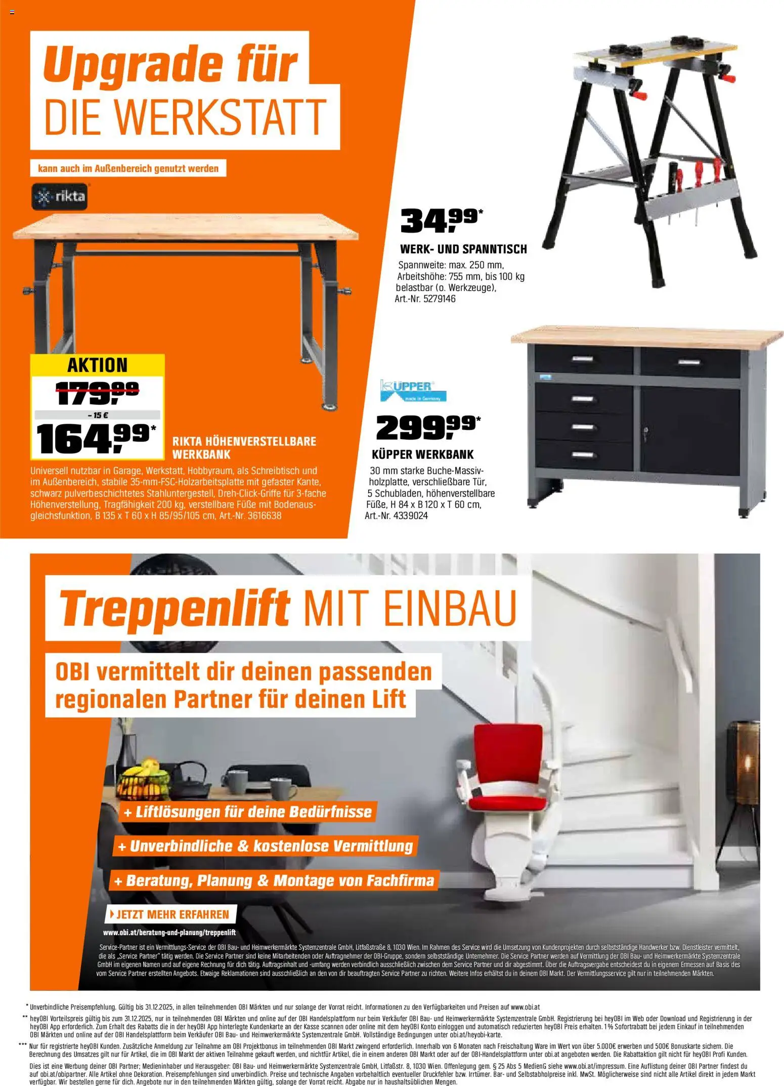 OBI Flugblatt gültig ab 14.12.2025 | Seite: 20
