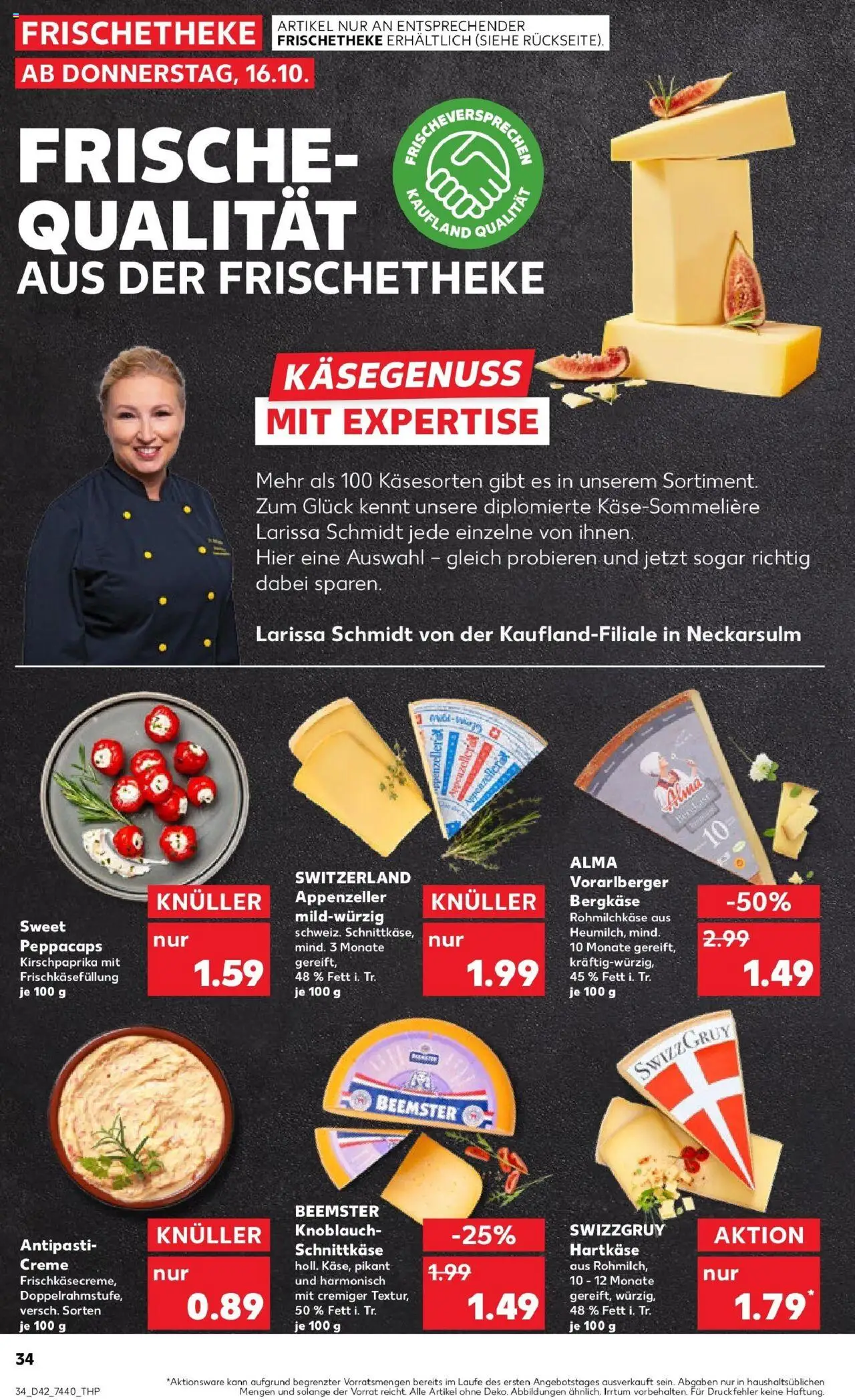 Kaufland prospekt Biedenkopf	 – gültig ab 19.10.2025 | Seite: 34 | Produkte: Creme, Knoblauch