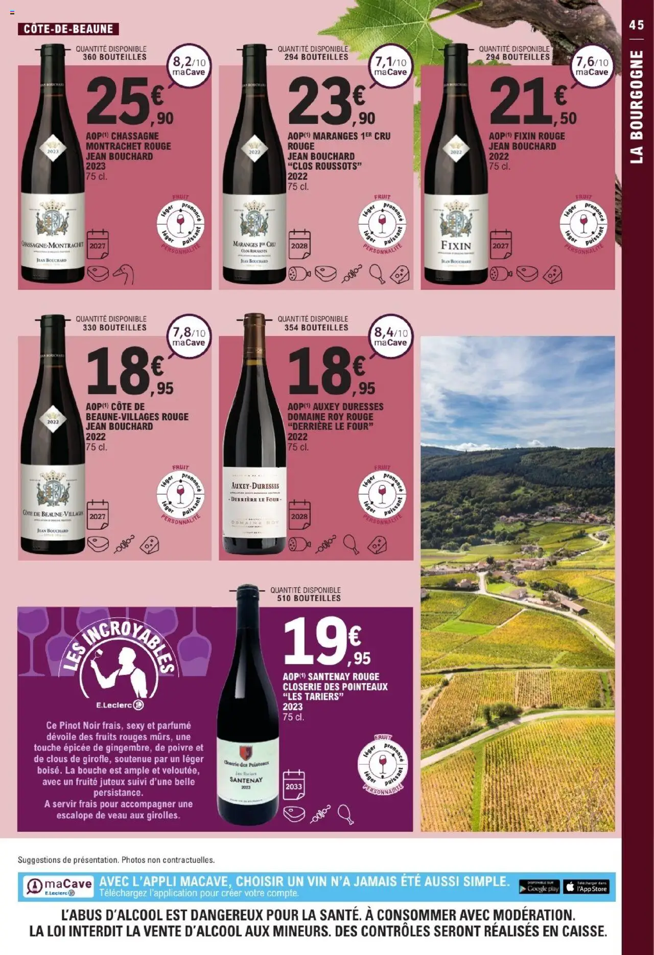  | Page: 45 | Produits: Four, Poivre, Store, Vin
