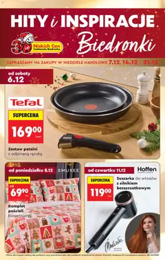 Pogląd oferty "Biedronka gazetka - Hity i inspiracje" - ważna od 06.12.2025