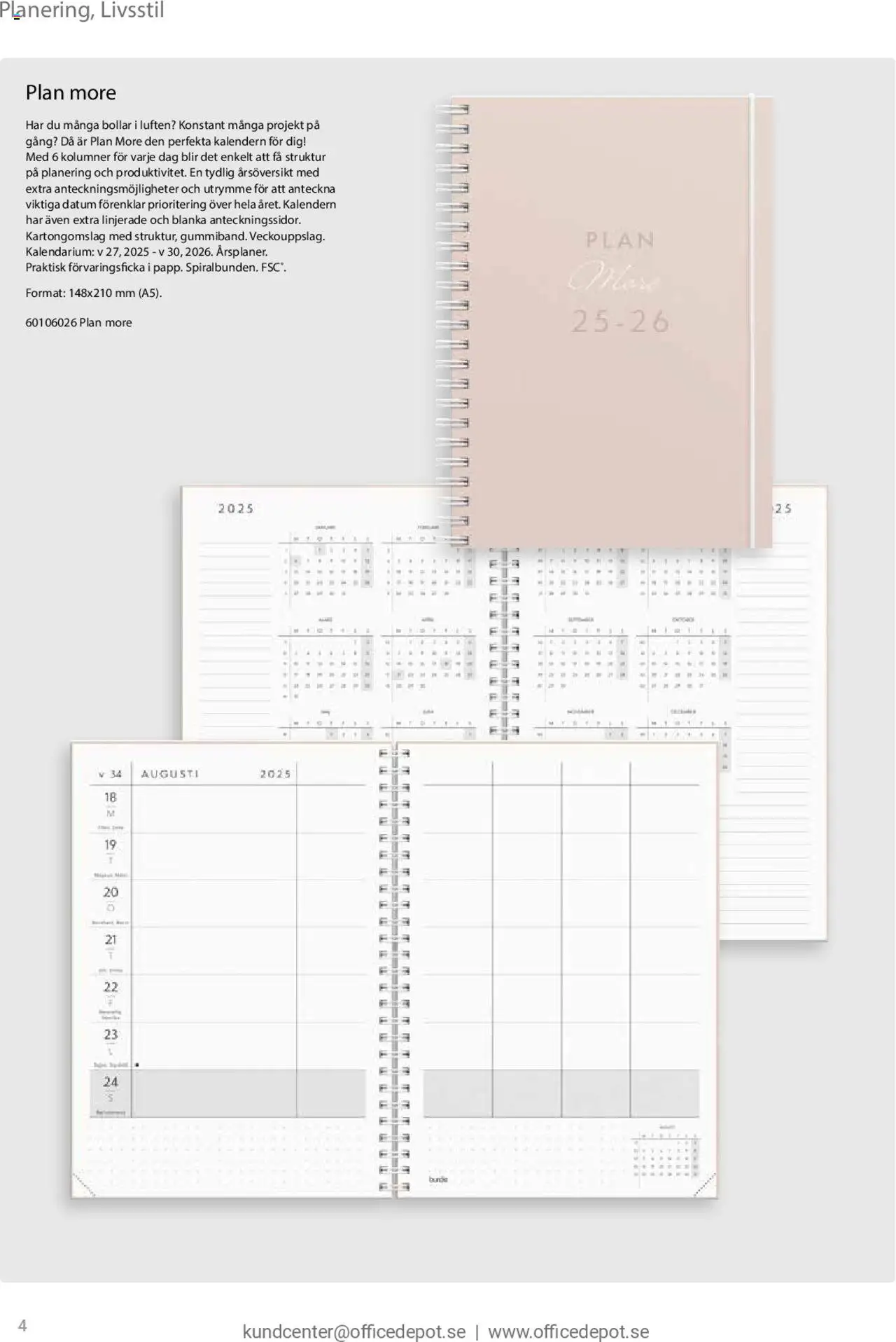 Office Depot reklamblad aktuell från 11.08.2025 | Sida: 4