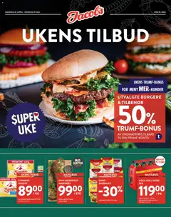 Forhåndsvisning av Jacobs kundeavis gyldig fra 27.04.2026