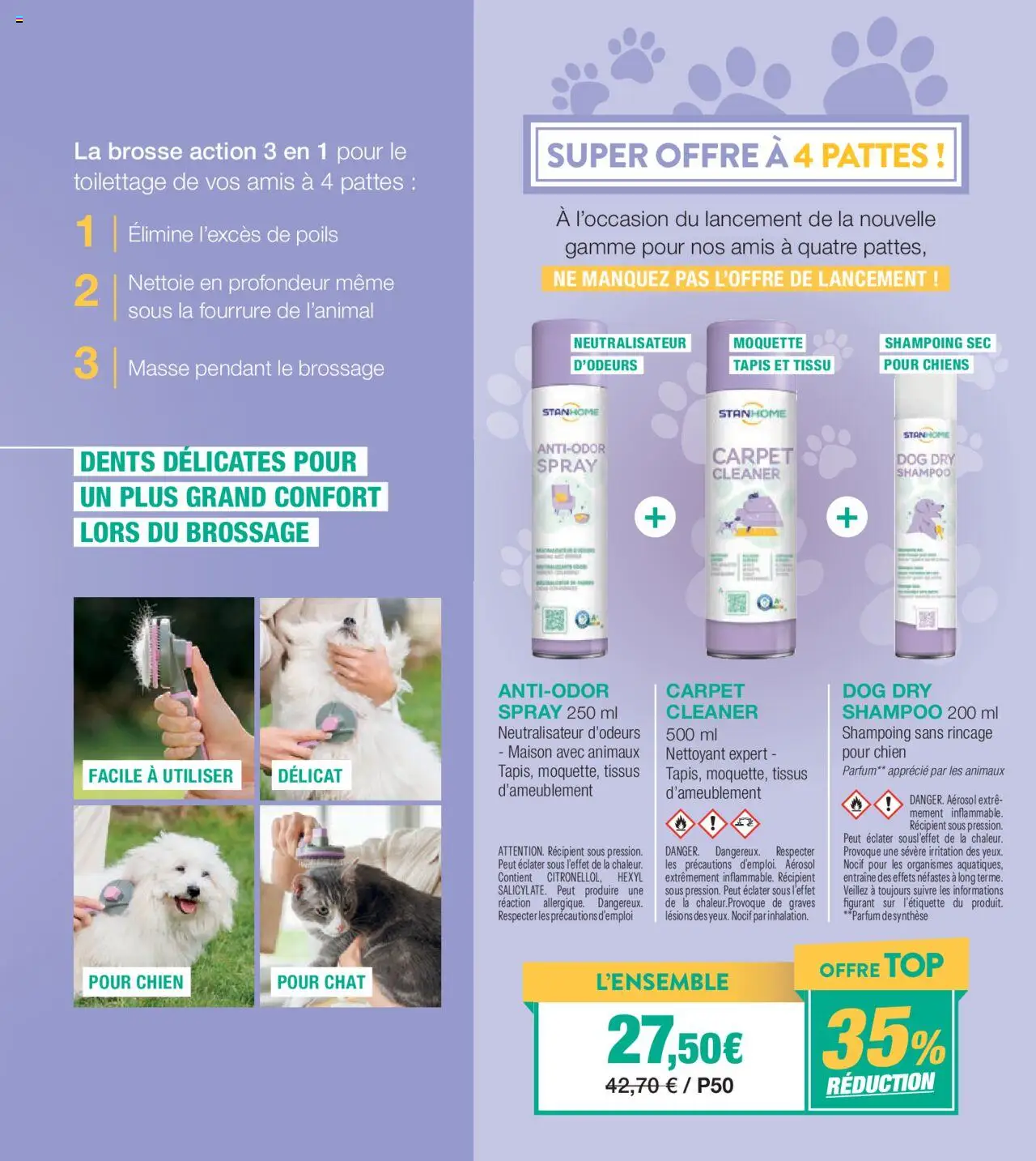  | Page: 7 | Produits: Parfum, Shampoing, Brosse, Tapis