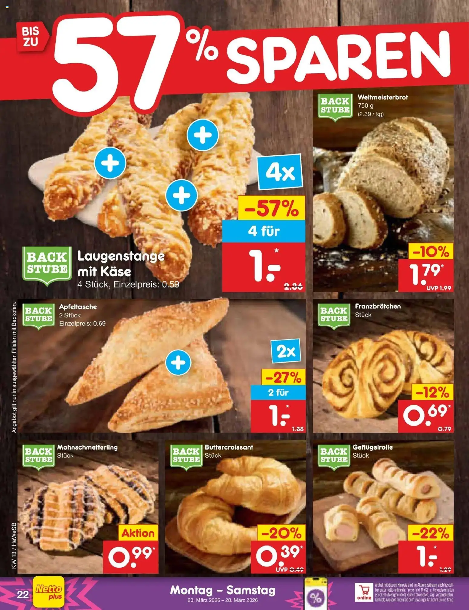 Netto Marken-Discount Prospekt Hamburg	 – gültig ab 23.03.2026 | Seite: 28 | Produkte: Käse