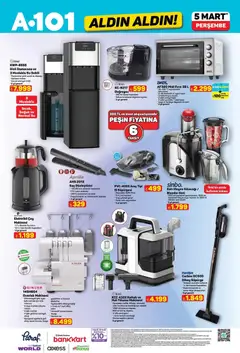 05.03.2026 tarihinden itibaren geçerli olan A101 kataloğu önizlemesi | Sayfa: 5