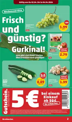 Penny Markt Flugblatt ab 02.04.2026 gültig | Seite: 2