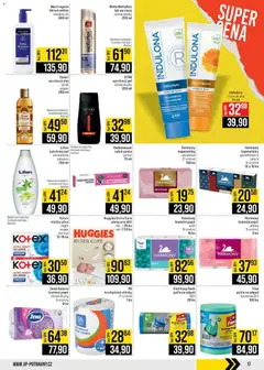 Náhled letáku Jip leták - Cash & Carry od 11.02.2026 | Strana: 17 | Produkty: Sprchový gel, Mléko, Vložky, Indulona