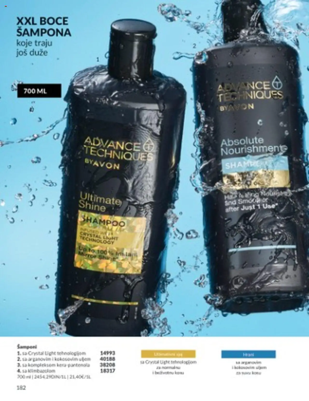 AVON katalog - važi od 01.08.2025 | Strana: 182 | Proizvode: Šampon