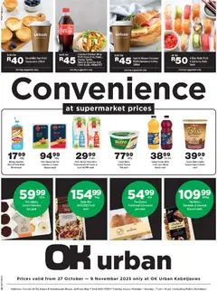 OK Foods specials catalogue – valid from 27.10.2025