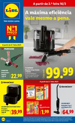 Pré-visualização Lidl Novidades válido de 16.03.2026