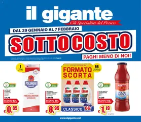 Anteprima del volantino Volantino Il Gigante	 valido a partire dal 29.01.2026