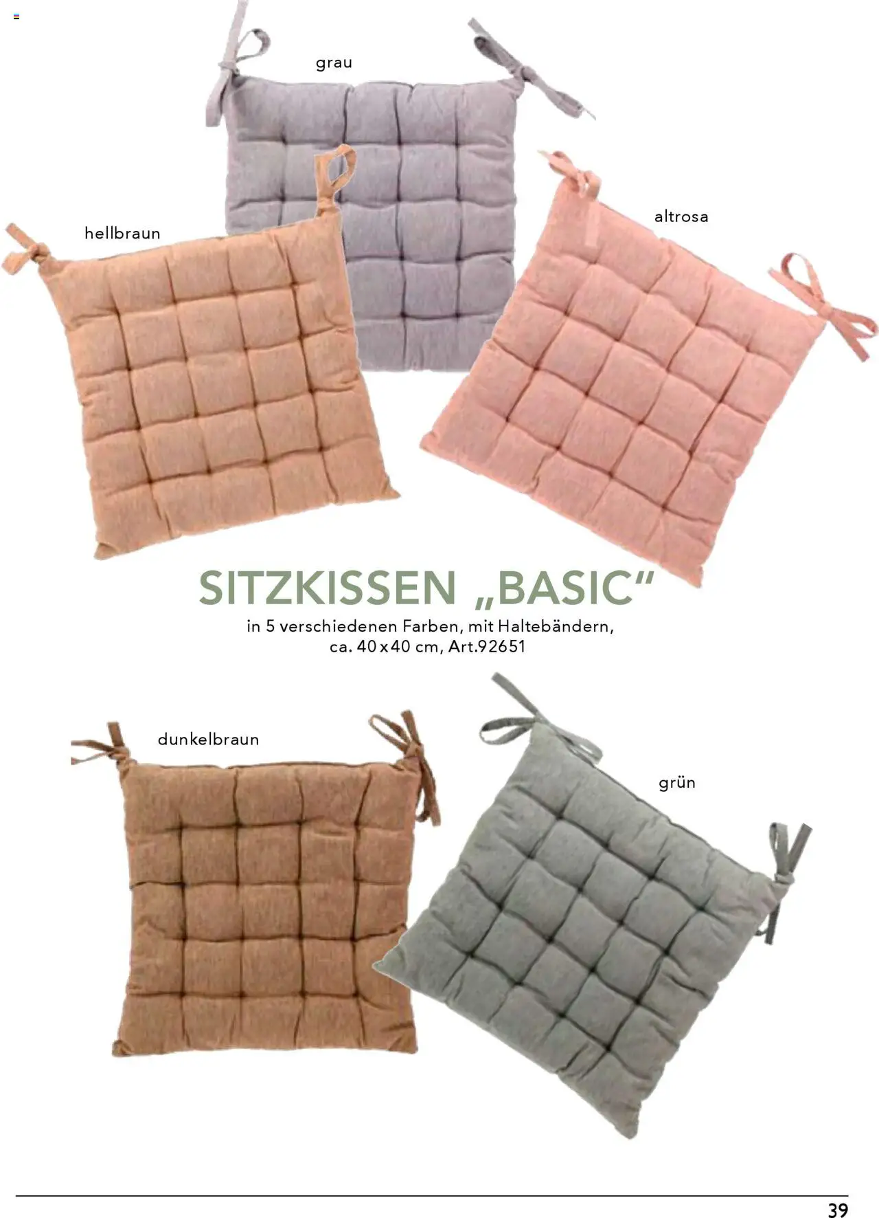 Rahaus Prospekt Gartenmöbel – gültig ab 07.04.2025 | Seite: 39