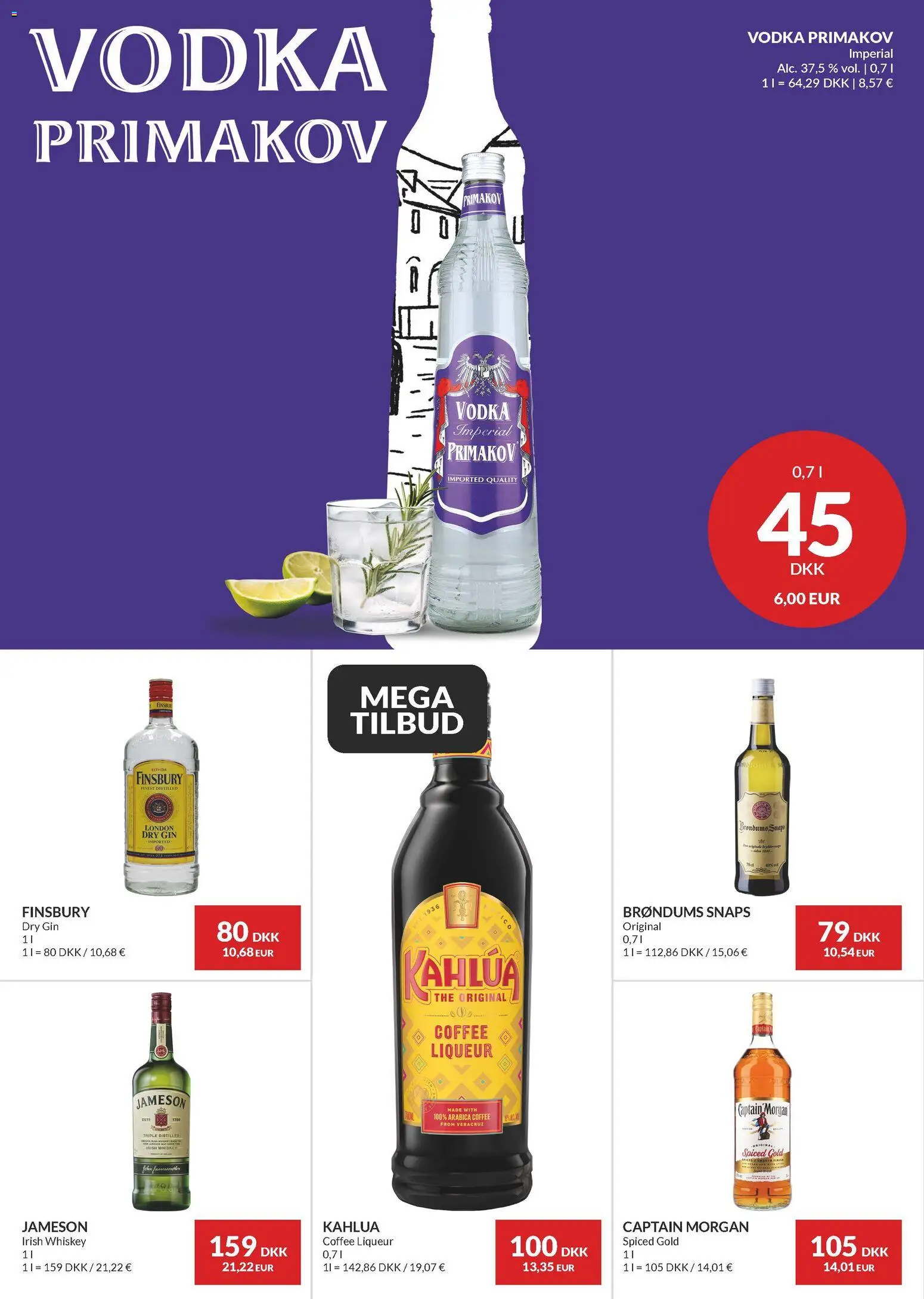 Nielsen Discount tilbudsavis – gyldig fra 08.01.2026 | Side: 26 | Produkter: Gin, Vodka