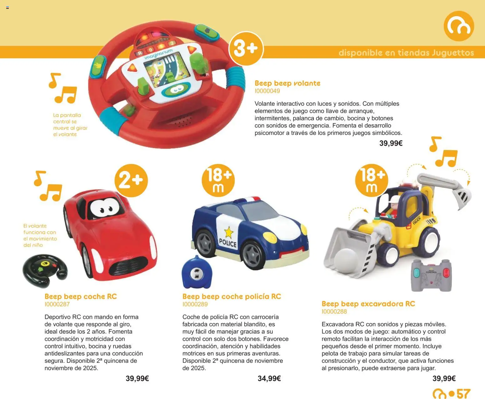 Juguettos catálogo │ válido desde el 15.10.2025 | Página: 57