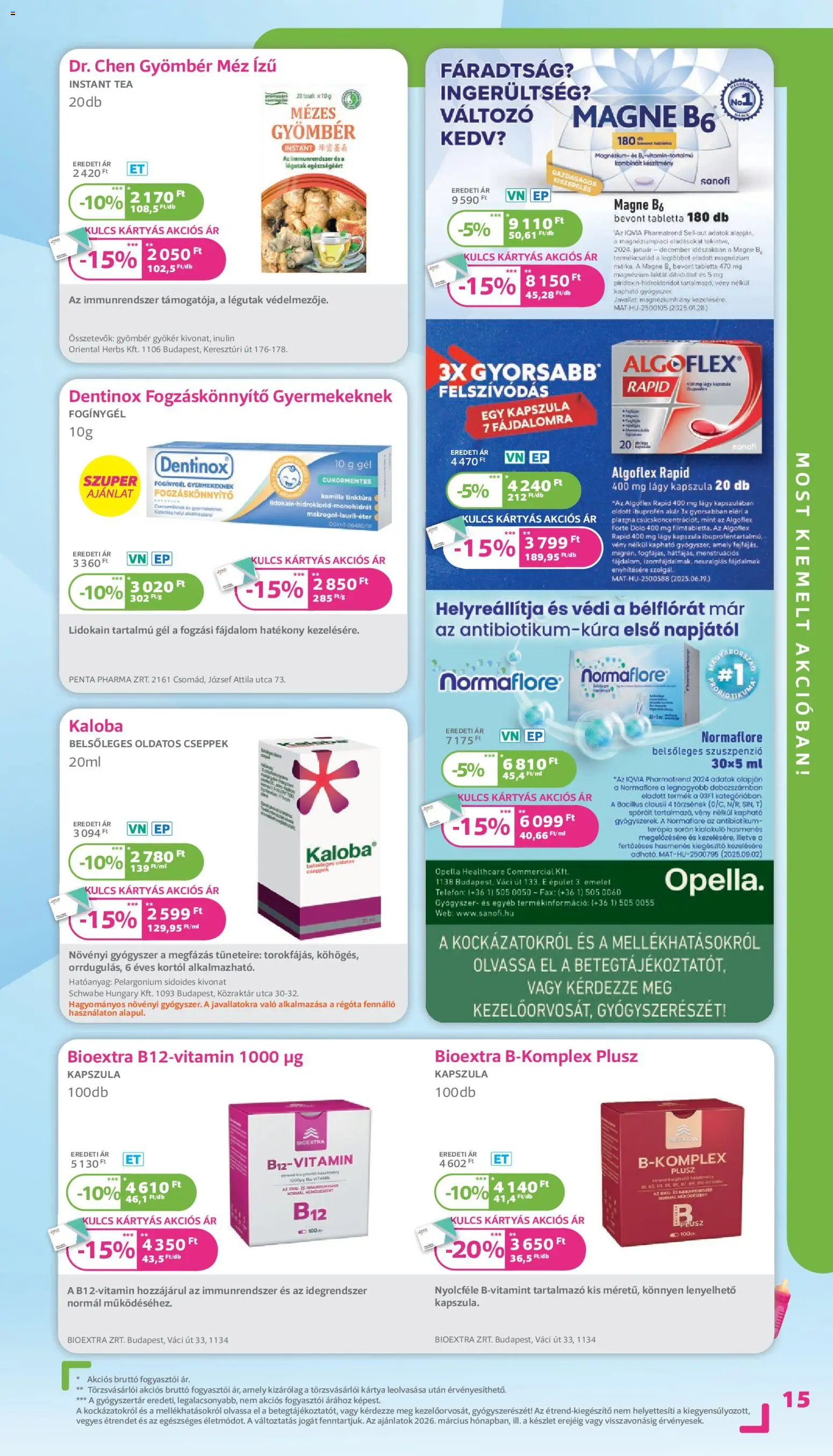 Kulcs Patika Akciós Újság 2026.03.01.-tól/töl - fantasztikus ajánlatokat! 🛍️ | Magyarország