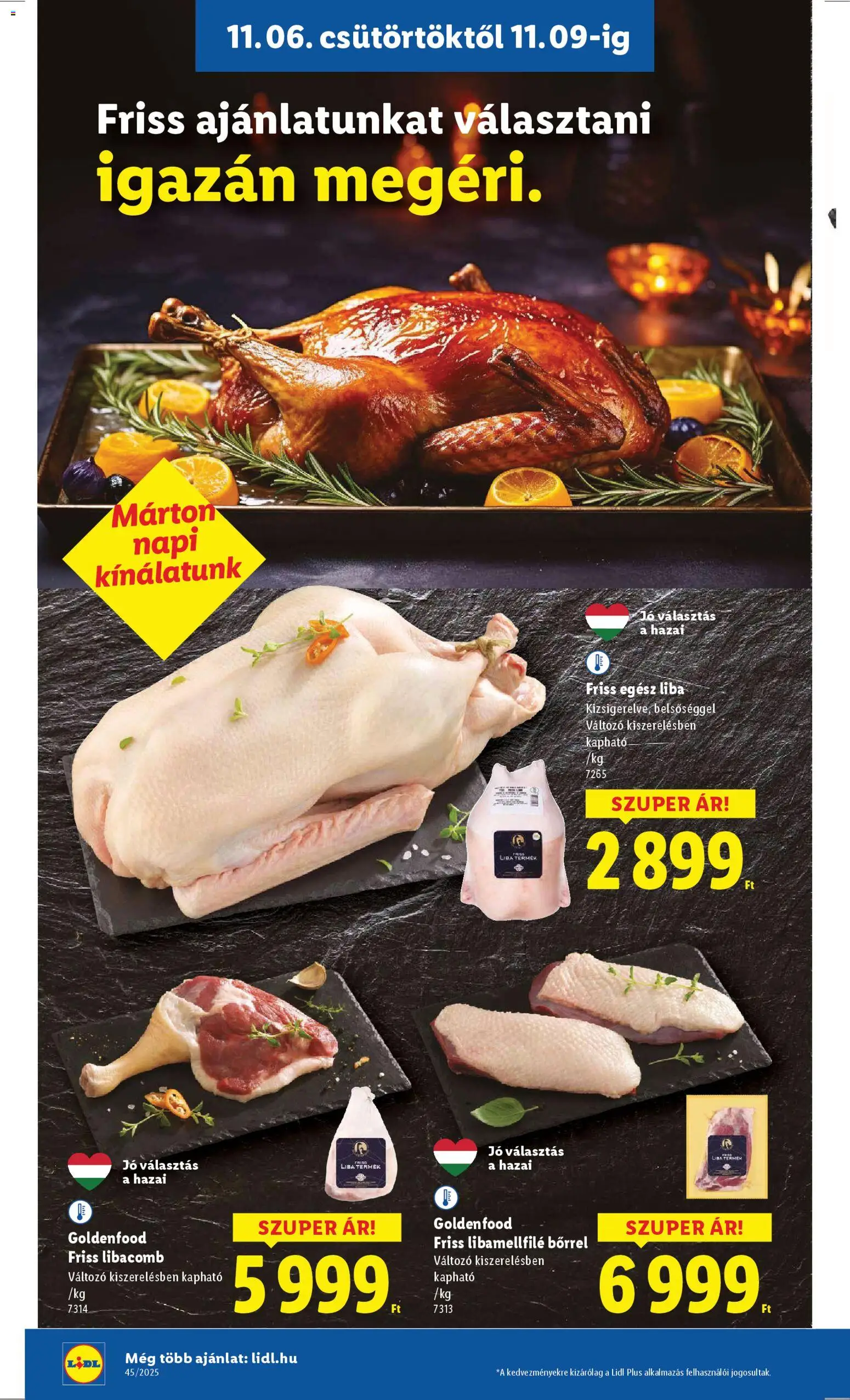 Lidl akciós ujság - amely érvényes a következő dátumtól: 06.11.2025 | Oldal: 6