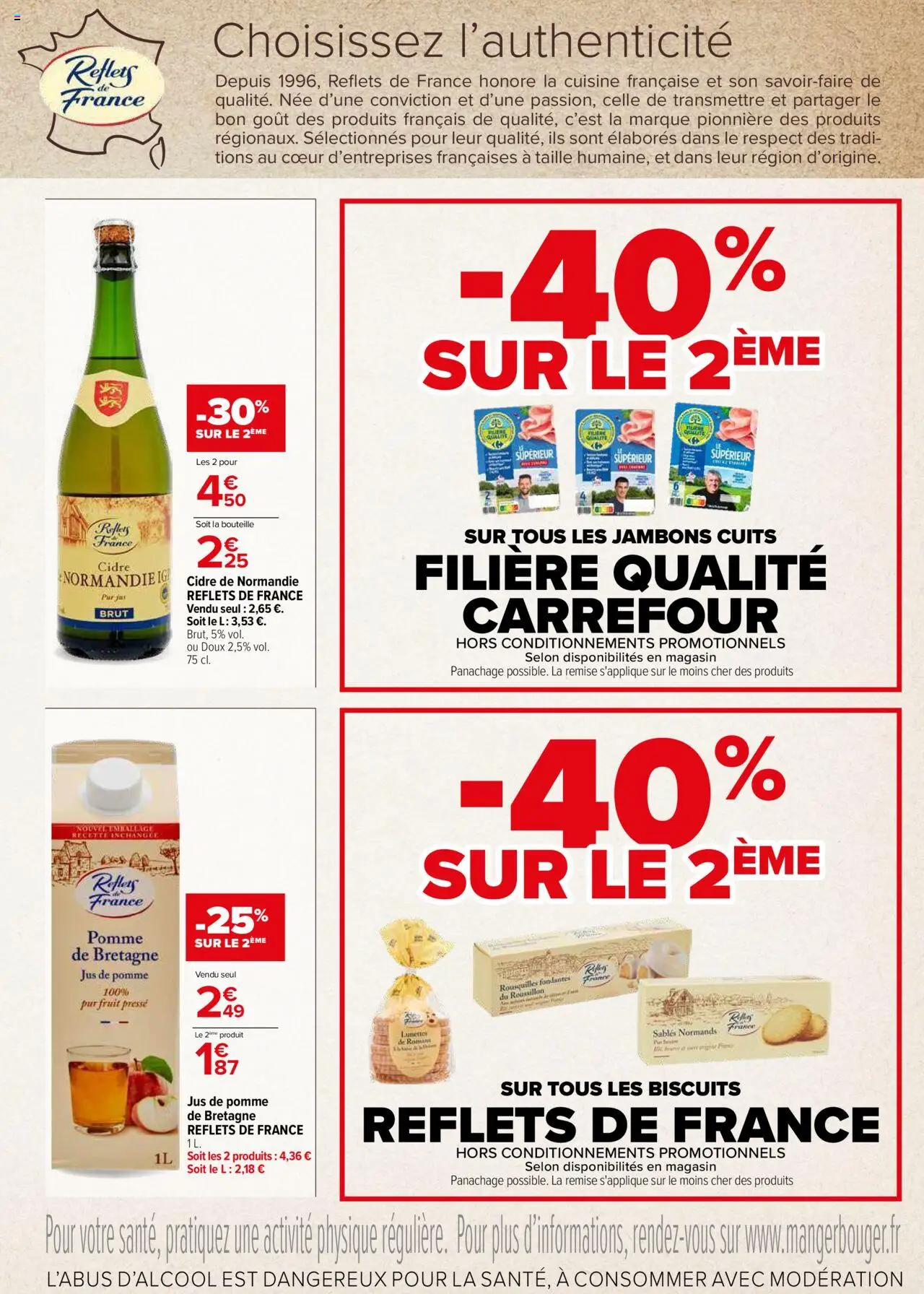  | Page: 3 | Produits: Pomme, Cookies, Jus de pomme, Lunettes