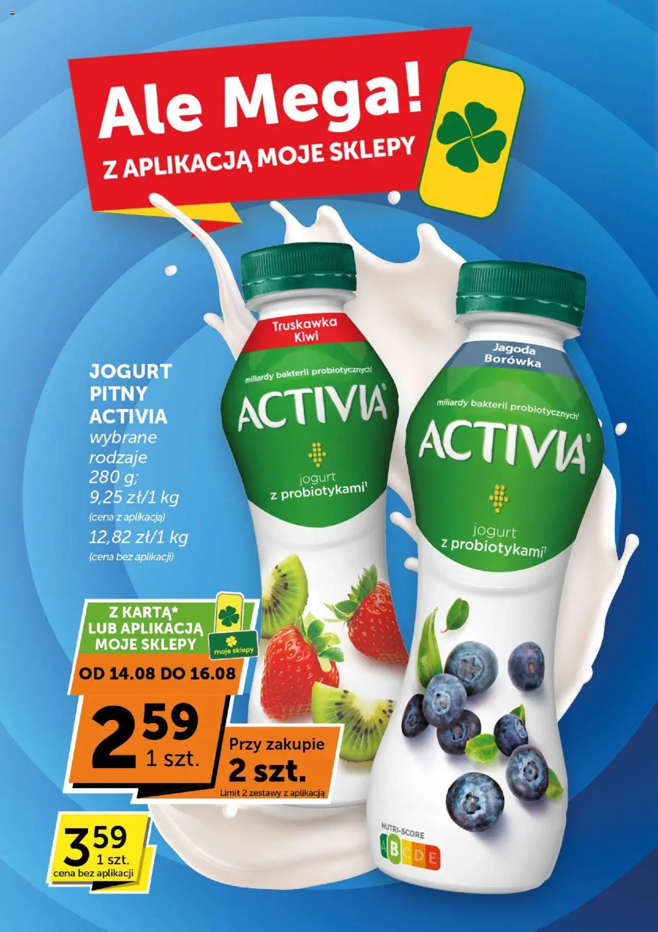 Groszek Gazetka - Market od 07.08.2025 | Strona: 4 | Produkty: Jogurt, Kiwi