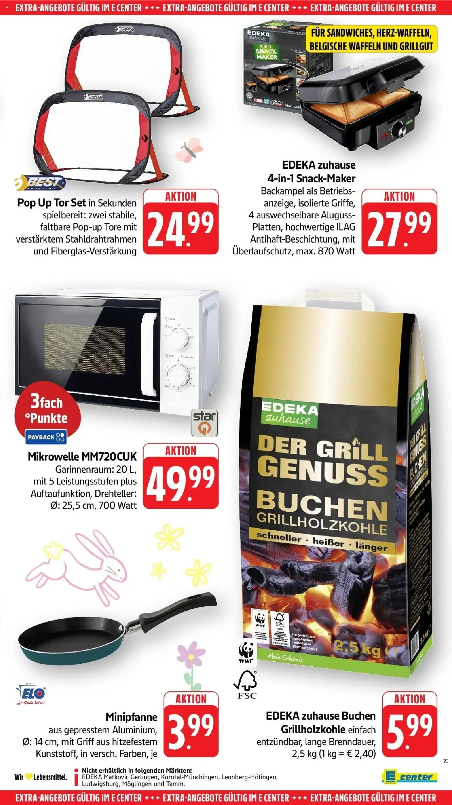 Edeka prospekt Möglingen	 – gültig ab 30.03.2026 | Seite: 64 | Produkte: Mikrowelle, Grill, Waffeln