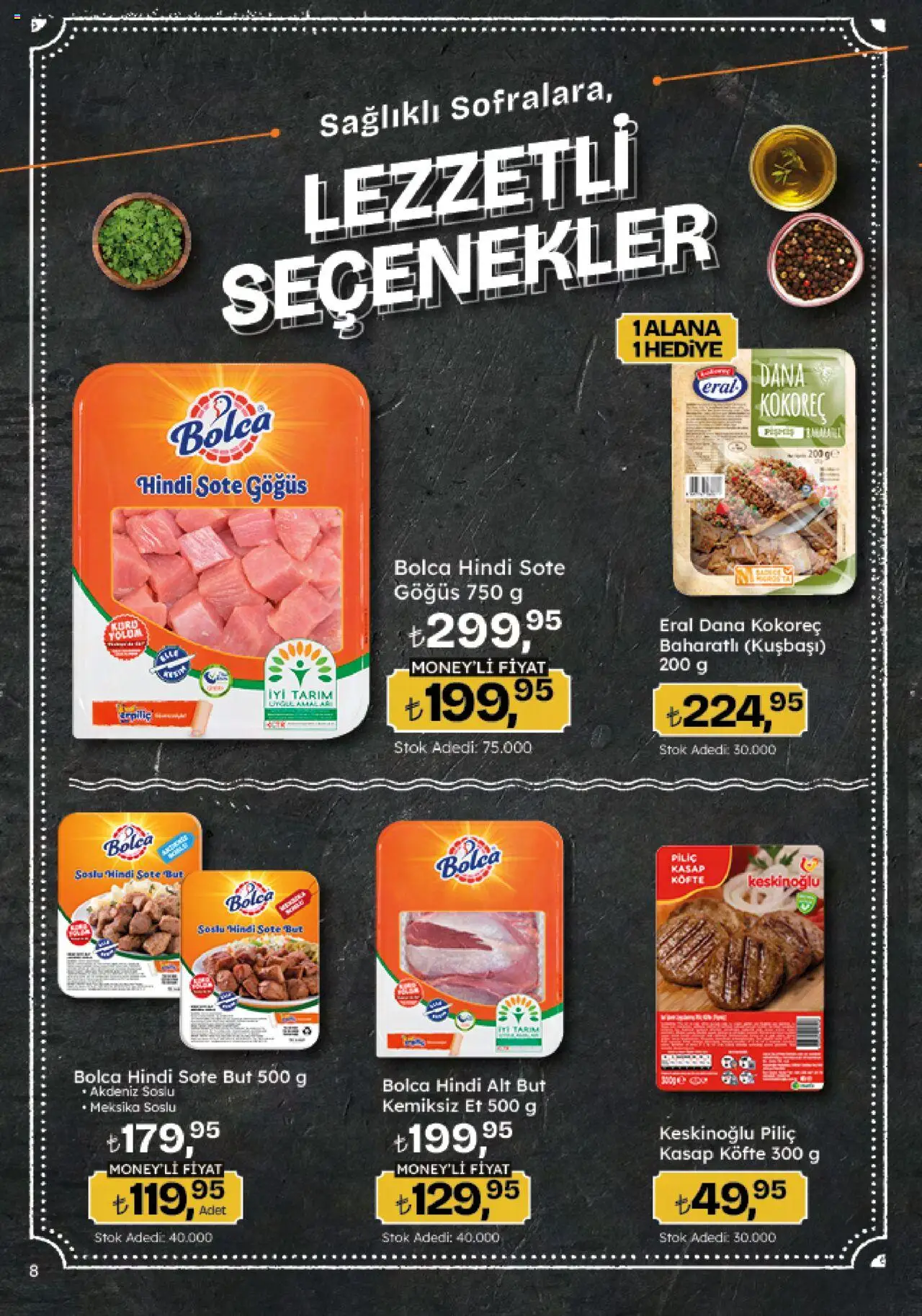 Migros Katalog - 5M Migroskop Dijital - 25.09.2025 tarihinden itibaren geçerlidir | Sayfa: 8 | Ürünler: Piliç