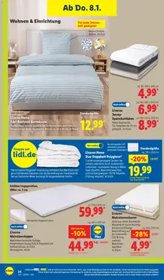Lidl - Prospekt ab 05.01.2026 gültig | Seite: 18 | Produkte: Hülle, Kissen, Tür, Zitronen
