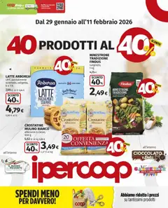 Anteprima del volantino Ipercoop Brescia catalogo valido a partire dal 29.01.2026