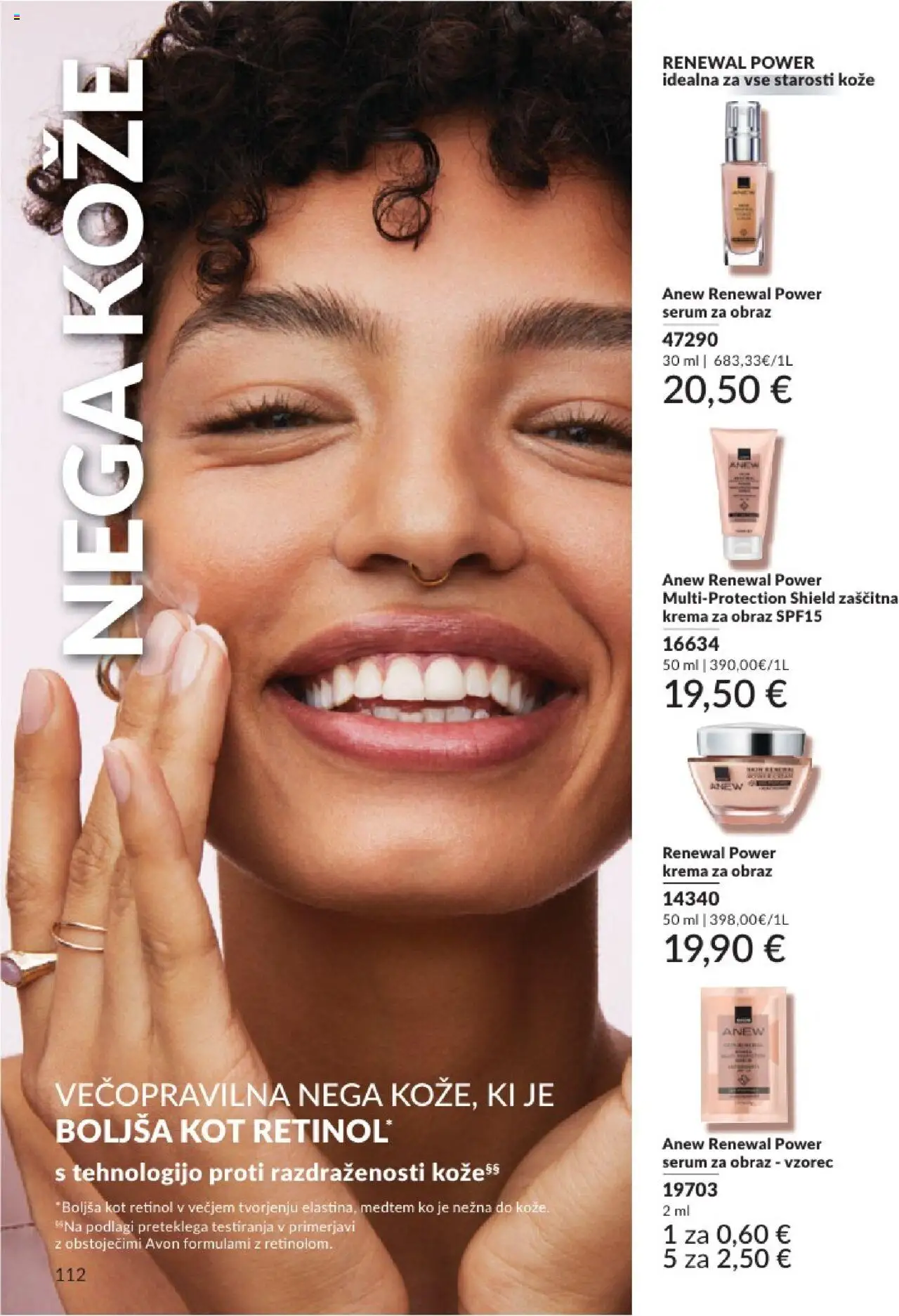 Avon katalog │ velja od 31.07.2025 | Stran: 112 | Izdelki: Krema, Krema za obraz