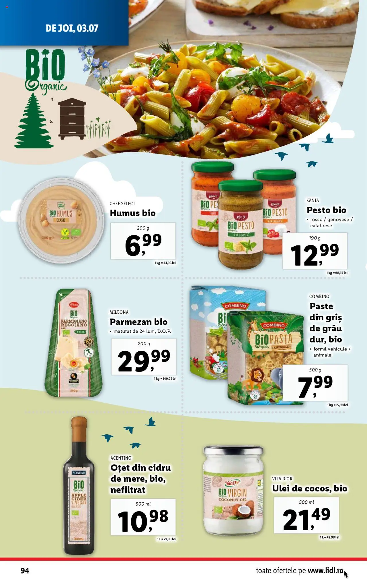 Catalog Lidl – valabil de la 30.06.2025 | Pagină: 94 | Produse: Şerit ödül, Apple, Paste, Humus