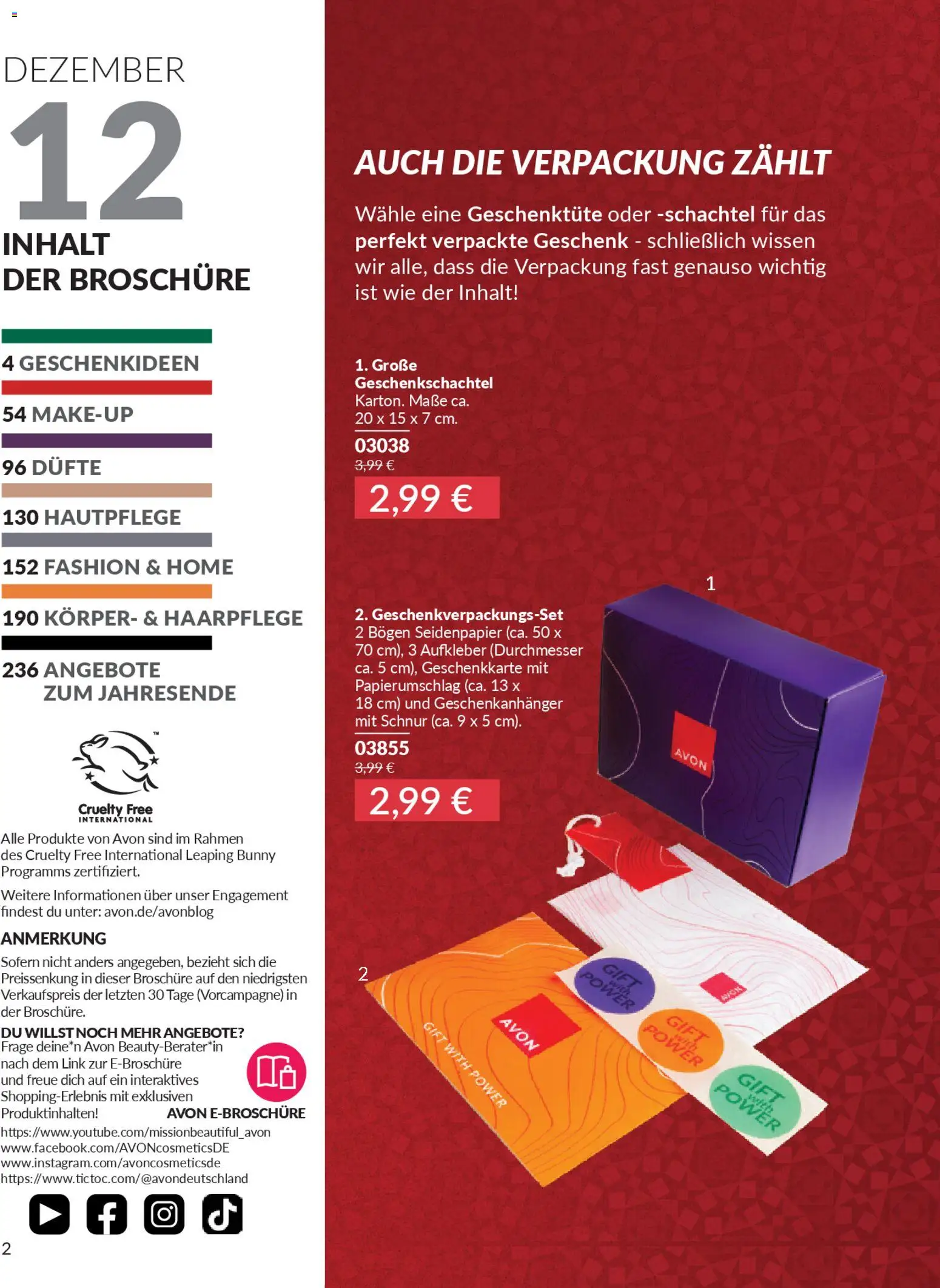 AVON Katalog Dezember 2025 – gültig ab 01.12.2025 | Seite: 4