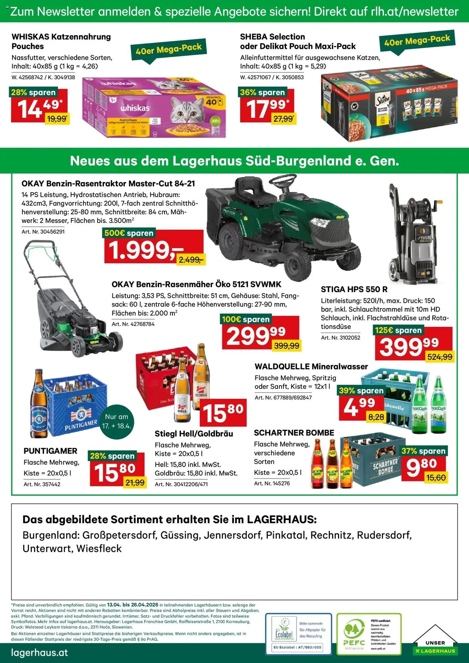 Lagerhaus Wochen Angebote gültig ab 08.04.2026 | Seite: 13