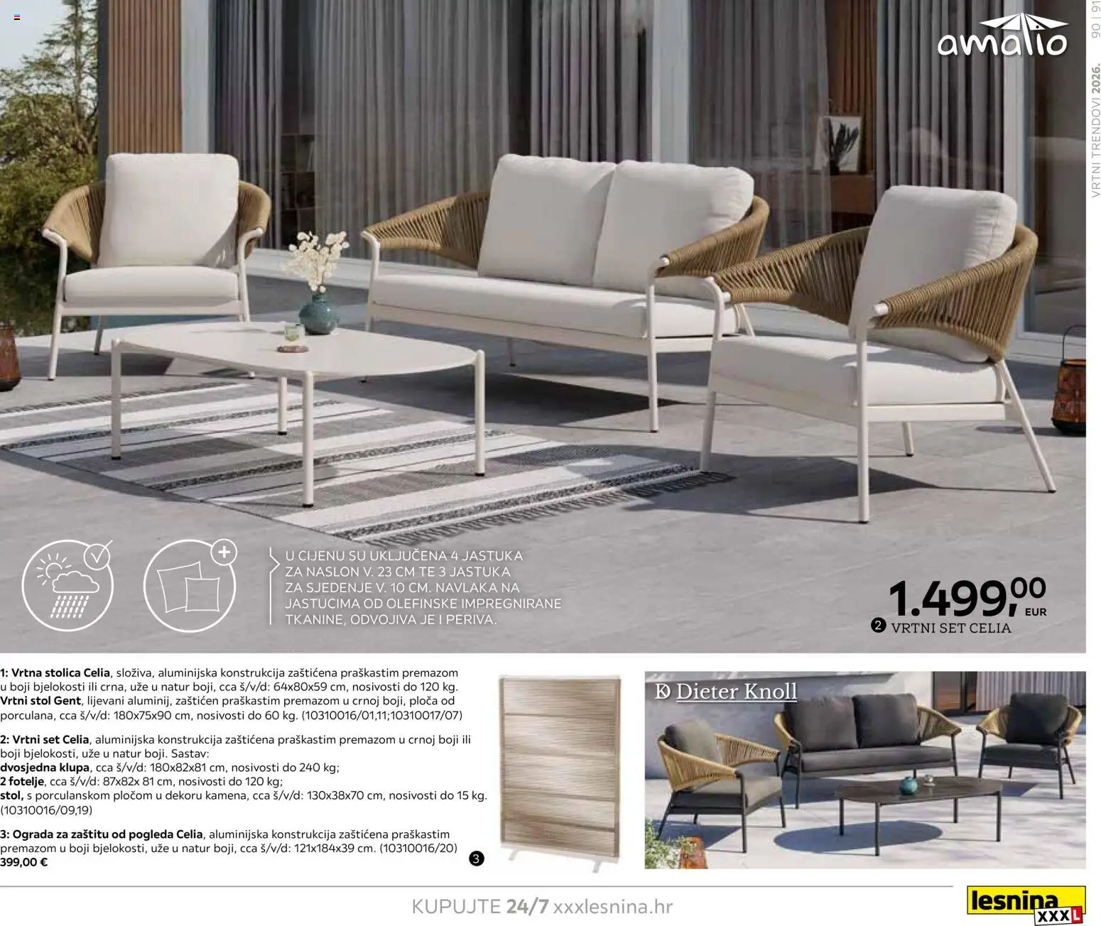 Lesnina katalog | vrijedi od 06.02.2026 | Stranica: 91 | Proizvodi: Stol, Stolica