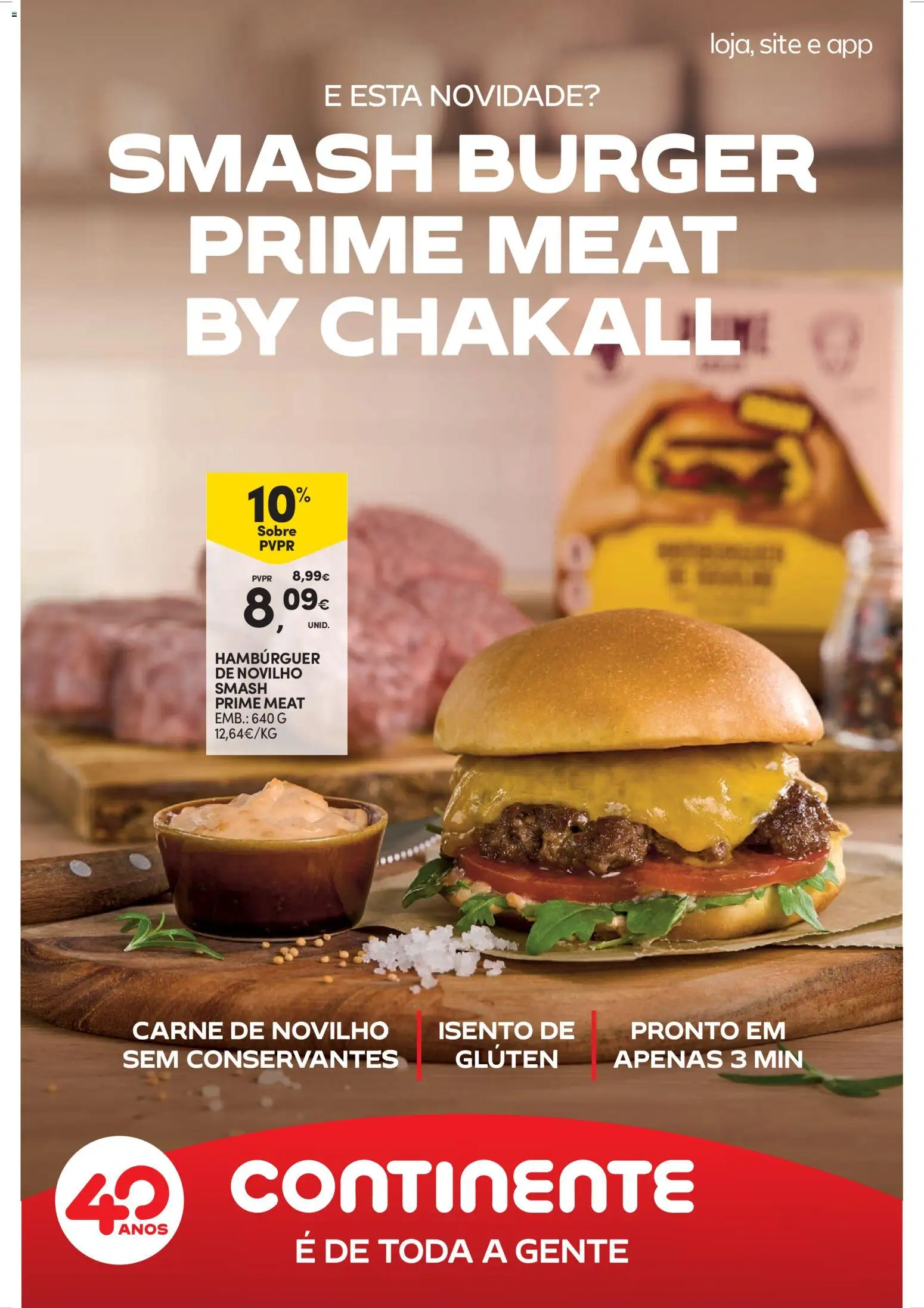 Continente Semanal Continente Bom Dia │ válido de 25.11.2025 | Página: 6 | Produtos: Hambúrguer, Carne