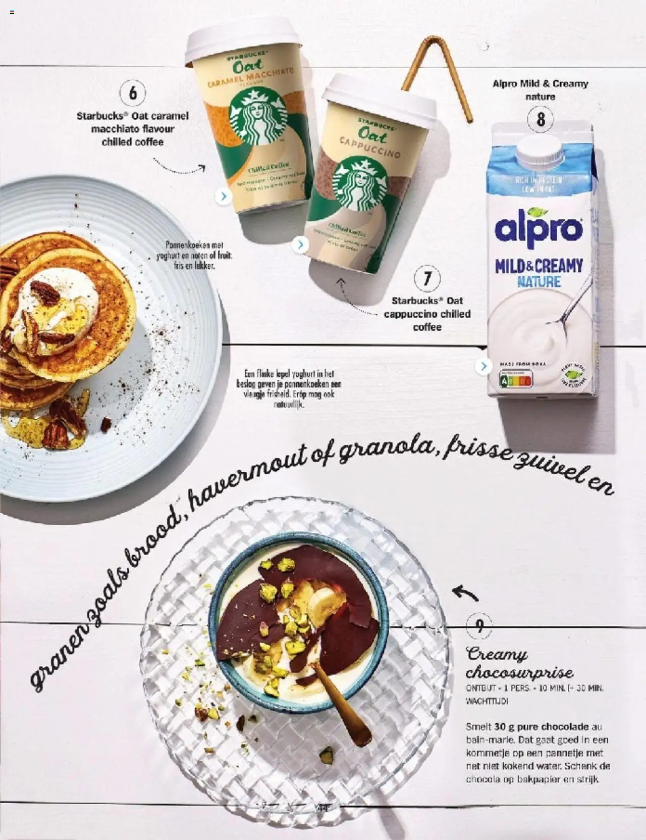  | Pagina: 44 | Producten: Chocolade, Granen, Pannenkoeken, Fruit