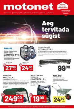 Katso Motonet tarjoukset - Aeg tervitada sügist voimassa alkaen 21.08.2025