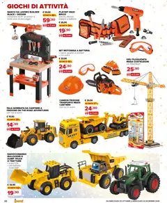 Anteprima del volantino Iperal Giocattolo catalogo valido a partire dal 29.10.2025 | Pagina: 22 | Prodotti: Occhiali, Trapano, Scala, Batterie