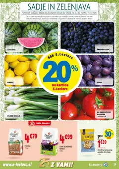 E.leclerc katalog │ velja od 13.08.2025 | Stran: 19